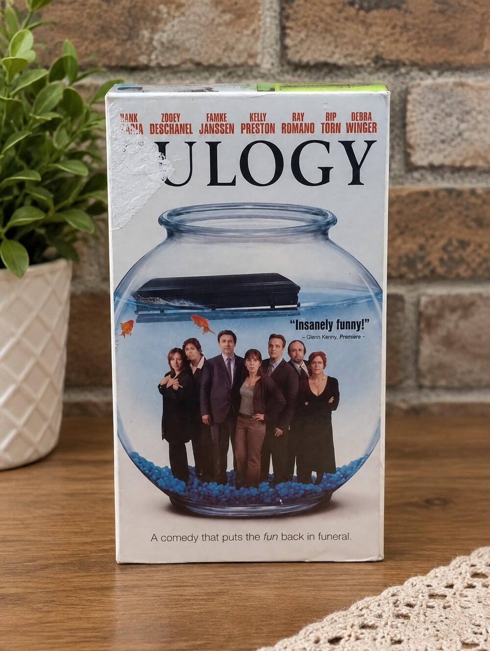 Eulogy comedy Drama VHS tape